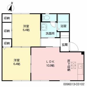 Ｋ－アントレ　Ｃ棟　＊＊ C0102号-12