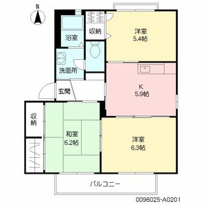 バリュージュ大我　Ａ棟　＊ A0201号室