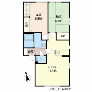 プリムヴェールパルク　Ａ棟　＊ A0102号-16