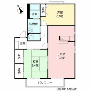 プリムヴェールパルク　Ｇ棟　＊ G0201号室