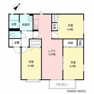 パルティール２０００　Ｂ棟　＊ B0202号-14