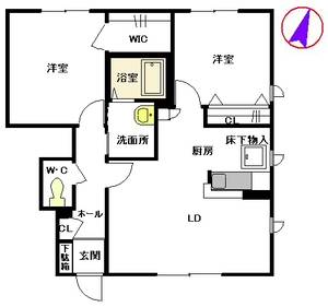 ＫＳマリー　Ａ棟 A0102号室