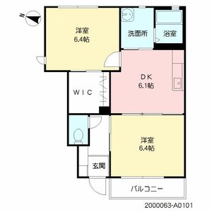 カーサ・チェレステ　Ａ棟　＊＊ A0101号室