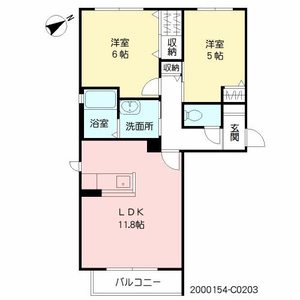 パークサイドヴィラ　Ｃ棟　＊＊ C0203号室