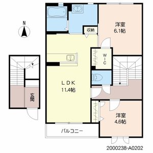ヴィラーチェ花水木 A0202号-2