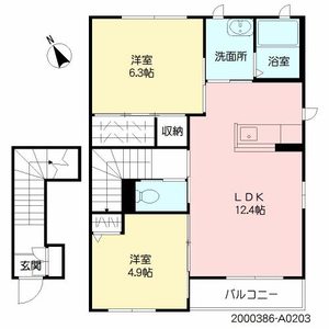 メゾン・ド・フレール　＊＊ A0203号室