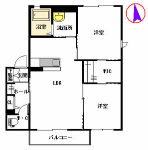 クレール・カメリア　Ａ棟　＊＊ A0201号室