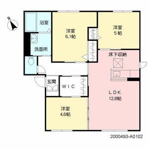 ボヌールＮ　＊＊ A0102号室