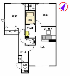サンビレッジ　＊＊ A0101号室