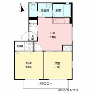 カーサ・ヴェルデ　＊＊ A0201号室