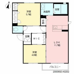 ドミール永犬丸　Ⅰ棟　＊＊ A0202号-16