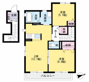 シャーメゾンＨＩＫＡＲＩ　Ⅱ　Ｂ棟　＊ B0202号室