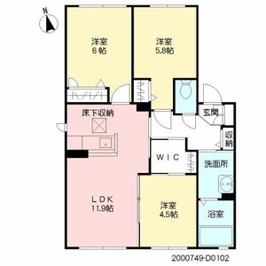 ソフィア梶尾　Ｄ棟　＊ D0102号室