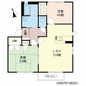スクエア　Ｂ棟　＊ B0201号室