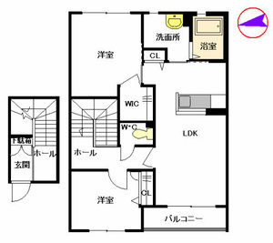 シャーメゾンアイ　＊＊ A0202号室