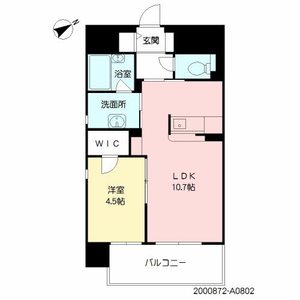 シャーメゾングランドソレイユ門司　＊＊ A0802号室