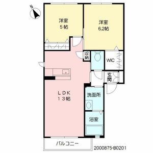 メゾン　エスポワール　Ｂ棟　＊ B0201号-2