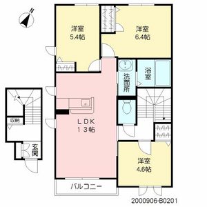 ガーデンズフォレナ　Ｂ棟　＊＊ B0201号室