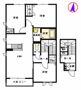 シャーメゾン　エルランド　Ⅱ棟　＊ B0201号-16