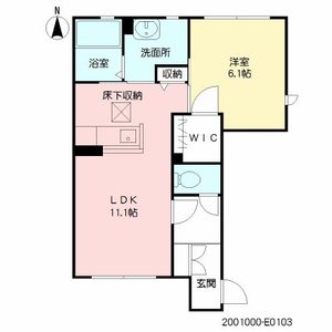 ユアーハウスＥ　＊＊ E0103号室