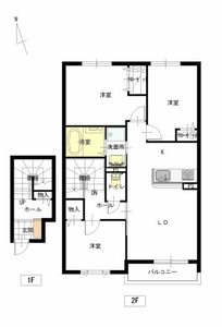 クレスティーク御宇田　Ａ棟　＊＊ A0202号室