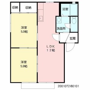 リバティータウン B棟 B0101号-16