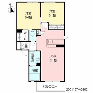 プリマベーラⅡ　Ａ棟　＊ A0202号室