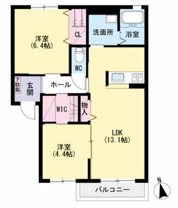 パストラーレ潤崎　Ｃ棟 C0202号室