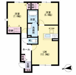 リラフォートⅢ　＊＊ C0101号室