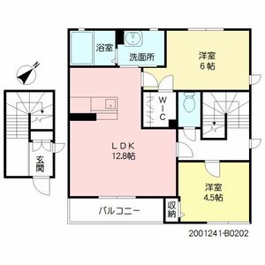 アミ・コート　＊＊　Ｂ棟 B0202号室