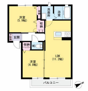 ヒルズ日蒔野　＊ A0202号室