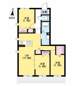 ベレオ高取　＊＊ A0202号室
