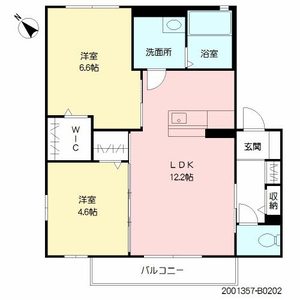 ＦＯＲＥＮＡ　Ｂ棟　＊＊ B0202号室