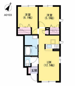 クレストールアベニュー　Ⅰ棟　＊＊ A0103号室