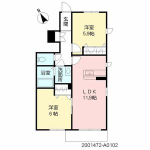 メゾンＪＵＮ A0102号室