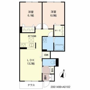スリーゼⅠ棟 A0102号室