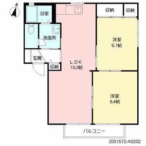 パストラル則松　Ａ棟　＊ A0202号-16