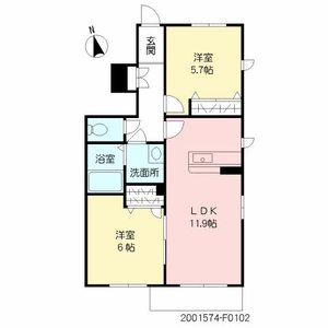 ヴィラサンパティークＦ棟 F0102号-16