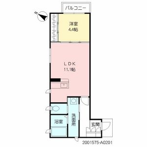 Ｋ－ブルーノⅡ A0201号室