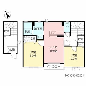 クラヴィエ石坂　Ｅ棟　＊ E0201号-16