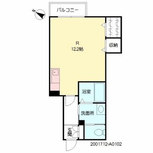 Ｋ－ブルーノⅠ　＊＊ A0102号室