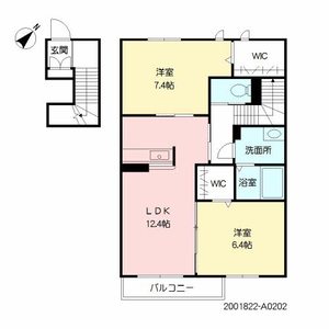 アヴェニール美咲が丘　Ａ棟　＊＊ A0202号室