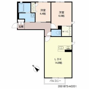 ラフィーネメゾン本町公園　Ａ棟　＊ A0201号室