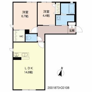 ラフィーネメゾン本町公園 C棟 C0108号-2