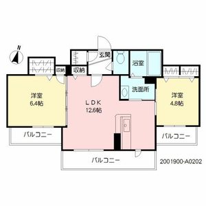 ラ・シャルール．　＊＊ A0202号室