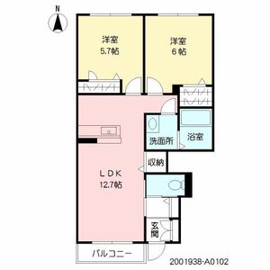 マリンガーデン A0102号室