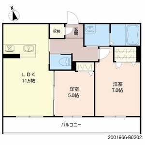 ＭＡＳＴ東櫛原　Ｂ棟 B0202号-16