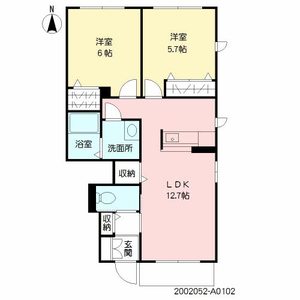 シャーメゾンさくらＡ棟 A0102号室
