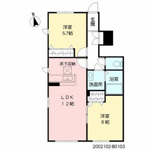 エクラージュ松江　Ａ棟　＊ A0103号室