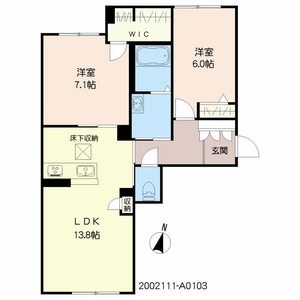 プルメリア　＊＊ A0103号室